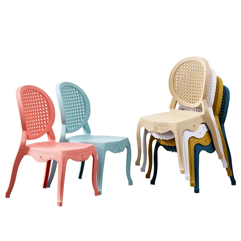 China Indoor Furniture Colorful Stacking Student Chair Kid PP Plastic Chair In Stock