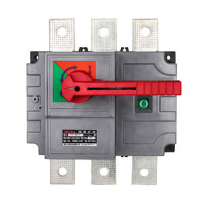 สวิตช์ตัดวงจรไฟฟ้าแรงดันต่ำ Delixi 3P รองรับโหลด 100A/160A/250A/400A/630A/1000A แอมป์ HGL สามเฟส 4P - Product Image 1