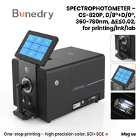 Spectrophotomètre de paillasse CS-820P D/8 D/0 SCI SCE à double chemin optique, analyseur de couleur de paillasse 360-780nm pour l'analyse des couleurs d'encre d'impression
