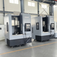 Tour CNC vertical VTC630, centre de tournage automatique de moyenne capacité avec commande Fanuc/GSK, haute rigidité pour le traitement des métaux