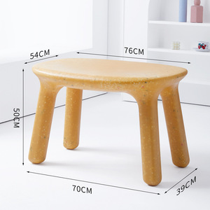 Bắc Âu Cổ Điển Trẻ Em Hiện Đại Trẻ Em PE Nhựa Confetti Bàn Và Ghế Cho Phòng Khách Mẫu Giáo Vườn Ngoài Trời - Product Image 4