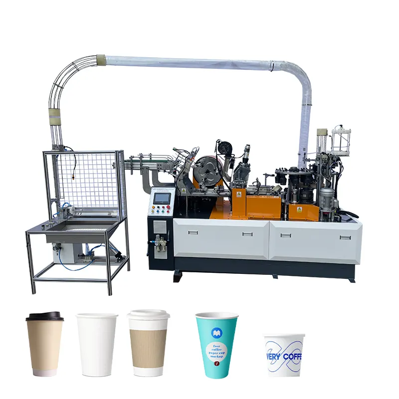 Custom singolo e doppio PE prodotti in carta patinata fare macchina macchina per la produzione di tazza di carta