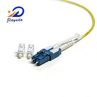 Cordon de brassage fibre optique Elite Uniboot LC Duplex SM G.652D G.657A1 G.657A2 à gaine simple pour interconnexion haute densité de centre de données