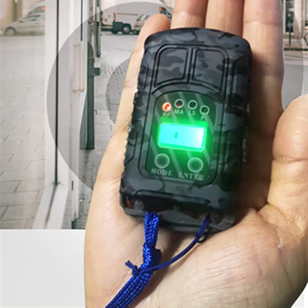 GPS สัญญาณเลนส์ RF Tracker มินิกล้องซ่อนเครื่องตรวจจับแบบพกพาเลนส์ Finder GSM Spy เครื่องตรวจจับแมลง