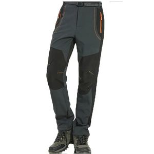 Pantalons de randonnée décontractés longs et résistants à l'eau, pantalons de camping en plein air, OEM de haute qualité, respirants, softshell avec stretch - Product Image 1