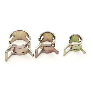 Collier de serrage à ressort pour tuyau automobile, haute qualité, plaqué zinc coloré, plaqué zinc jaune, spécial colliers de serrage pour tuyaux - Product Image 3