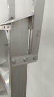 Escabeau pliable en aluminium à double usage Echelle double latérale légère et portable à usage multiple