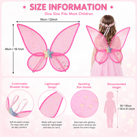 BAIGE ange papillon ailes Costume adulte ange aile à vendre papillon étincelant pure fée ailes pour filles femmes fête porter