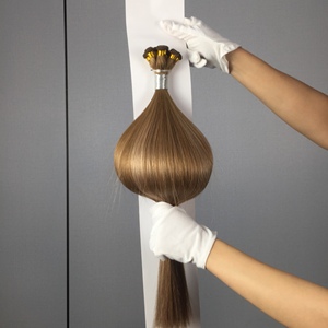 Extensiones de Cabello Ruso 100% Humano, Hechas a Mano, Doble Trama, Genius Weft, Premium, Extensiones de Cabello 100% Humano, Directo de Fábrica - Product Image 2