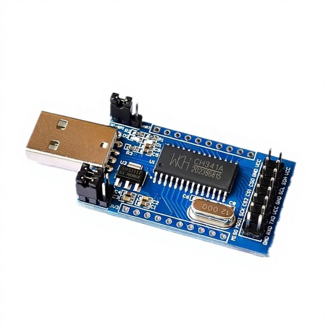 CH341A USB to UART IIC SPI TTL ISP EPP/MEM Parallel Port Converter Module