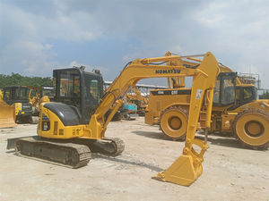 เครื่องขุด5ton PC55-2 Komatsu ที่ใช้แล้วสำหรับขายส่วนประกอบหลักได้แก่เครื่องยนต์และปั๊ม - Product Image 4