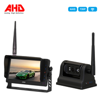 Système de caméra de recul numérique sans fil haute qualité avec moniteur HD 7 pouces et vision nocturne pour tracteurs et chariots élévateurs