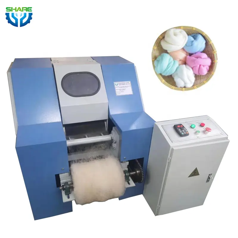 Usado industrial máquina de cardar lã para venda máquina de algodão penteado