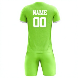 Custom Quick Dry Sublimated Multi-Color Soccer <b>Set</b> Uniform School Sports Soccer Jersey Kids Football Kit in <b>cheap</b> rate - Product Image 2