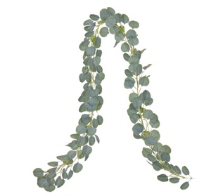 Mejor Venta de hiedra falsa hojas de hiedra artificiales guirnaldas de vegetación vides de hiedra artificiales para la decoración de la pared del jardín del banquete de boda - Product Image 6