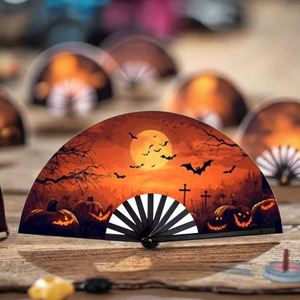 Rave Full-Color Printed Bamboo <b>Fan</b> 33cm Pride Foldable <b>Hand</b> <b>Fan</b> with Custom Logo Minimum Order Quantity for Christmas Occasions - Product Image 2