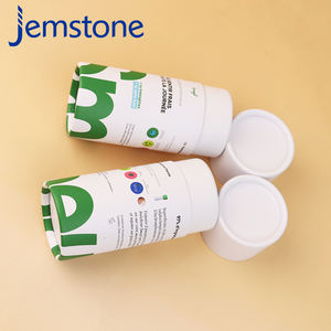 Cilindro artesanal personalizado, cartón, regalo cosmético, caja de tubos de papel, embalaje marrón, café Kraft, lata de tubo de papel redondo - Product Image 3