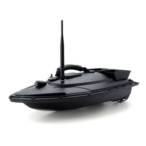 Barco Cebador de Pesca RC 54x27x21cm con Control Remoto de 500m, 2 Tolvas, Retorno con un Botón, Plástico Rojo, Alimentado por Batería - Product Image 3