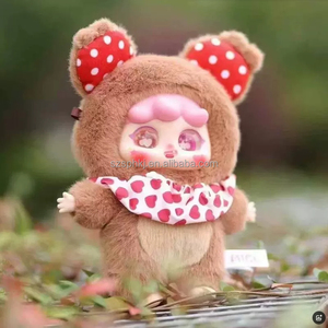 Série originale d'histoires pour bébé <span class=keywords><strong>Migo</strong></span>, poupées en peluche, dessin animé, décoration de chambre de filles mignonnes, cadeaux d'anniversaire, boîte aveugle - Product Image 4