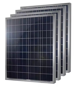 Fabricant chinois de panneaux solaires poly-cellules haute efficacité 100W 200W 300W 400W 48V pour système de montage sur toit - Product Image 1