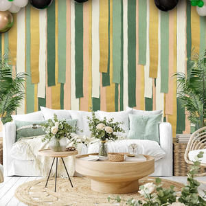 Rollos de Papel Crepé al por Mayor, 5 Colores, para Manualidades, Decoración de Bodas y Fiestas, Tonos Verdes para Escenarios y Empaque - Product Image 6