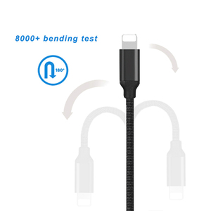 Moda apariencia 3in1 5 V/<span class=keywords><strong>2</strong></span>.4A rápido cargador de <span class=keywords><strong>cable</strong></span> para iphone tipo c V8 teléfono móvil <span class=keywords><strong>cable</strong></span> de carga de 1M - Product Image 4