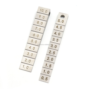 เกจวัดขอบเหล็ก10ขั้นความหนาแม่นยำ0.5-5มม. เกจวัดความรู้สึก1-10มม. - Product Image 2