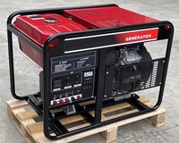 Groupe électrogène portable à double carburant (gaz naturel et essence) de type ouvert 11KW 12KW 13KW 14KW 17KW 18KW, 2 cylindres, à onduleur