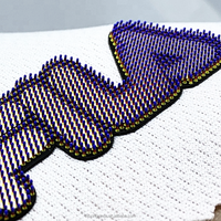 Écussons de logo de vêtement personnalisés pour vêtements Étiquette en silicone 3D à transfert de chaleur en relief