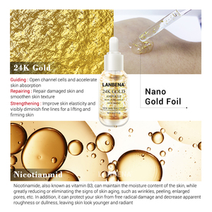 LANBENA puro colágeno instantánea <span class=keywords><strong>cara</strong></span> suero oro ampolla - Product Image 4