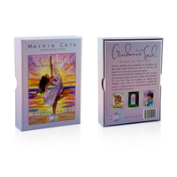Conception personnalisée Impression quotidienne positive Inspirational Girl Self Love Affirmation Oracle Cards Tarot Deck Set Box With Guidebook
