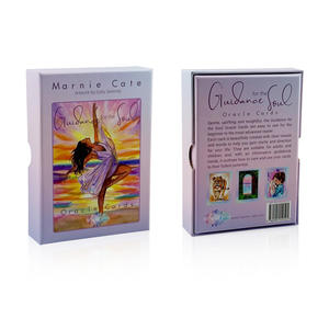 Diseño personalizado impresión diaria positiva chica inspiradora amor propio afirmación oráculo cartas <span class=keywords><strong>Tarot</strong></span> cubierta Set caja con guía - Product Image 4