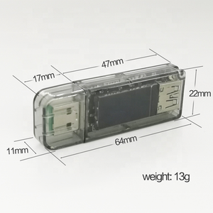 Testeur USB 5A avec écran couleur, voltmètre et ampèremètre, capacité de puissance, protocole de charge rapide, chargeur Treasure UT - Product Image 4