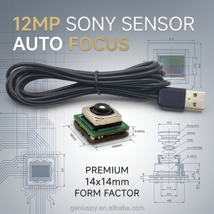 14x14mm 12MP 15fps mise au point automatique Mini caméra USB UVC Android téléphone portable caméra externe OTG vidéo prise de vue USB WebCam Audio - Product Image 3
