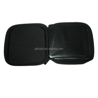 Vente en gros d'usine, sacs CD légers en EVA, étui de transport portable imperméable, mini étui de rangement avec logo personnalisé pour DVD et CD