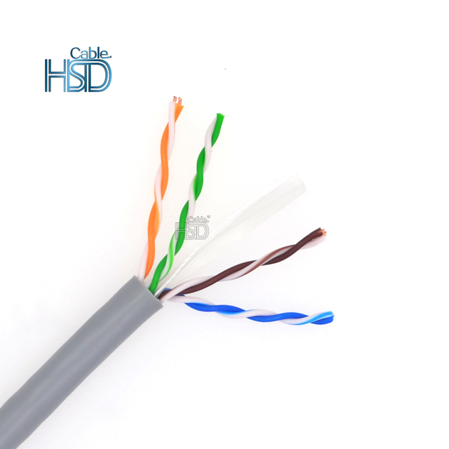 Best Price OEM Excel Cat6 UTP Bulk Data Cable 23 AWG 4-Pair CE/FCC Certified PVC/LSZH Jacket 100m/305m CCA