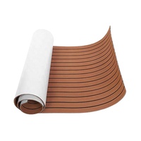 Tapis en teck marin auto-adhésif personnalisé, tapis antidérapant en mousse EVA pour bateau, tapis pour pont de bateau, yacht
