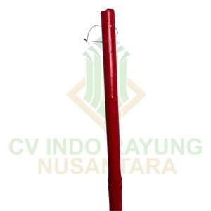 Escoba de coco con mango de madera duradero y ecológico, para barrer jardines exteriores, con cerdas de bandera medianas, escoba indonesiana - Product Image 5