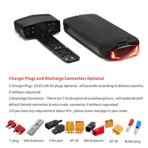 <span class=keywords><strong>Batterie</strong></span> au lithium amovible 36V 10Ah <span class=keywords><strong>48V</strong></span> 14Ah pour vélo électrique avec support arrière, compatible avec les kits de conversion <span class=keywords><strong>Bafang</strong></span>. - Product Image 5
