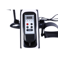 Máquina de Ejercicios para Piernas y Brazos Motorizada con Control Remoto y Velocidad Ajustable, Pantalla LCD, Pedal de Ejercicio