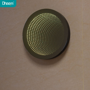 DHEEM Custom Decorative Wall Illusion Tunnel 3D LED Lighted <strong>Infinity</strong> <strong>Mirror</strong> - Product Image 5