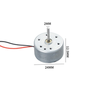 Moteur à balais à couple élevé en acier inoxydable RF-300 3V pour vélos électriques et applications domotiques