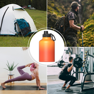 Chân Không Ngoài Trời <span class=keywords><strong>Flask</strong></span> 50Oz 64Oz 87Oz 128Oz Công Suất Khác Nhau Đôi Tường Cách Nhiệt Chai Nước Cho Cắm Trại Và Những Người Yêu Thích - Product Image 6