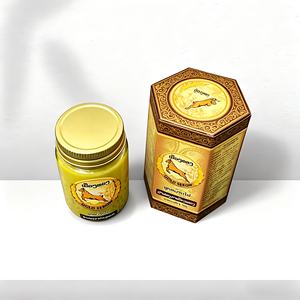 Baume Chauffant Premium Gold Serow à Base de Plantes, Sans Parfum, pour Soulager les Raideurs Articulaires, les Douleurs Froides et les Douleurs Musculaires Chroniques – Fabriqué au Laos - Product Image 4