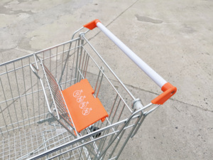 Carritos de Compra Dika para Comercios Minoristas, Carrito de Compra de Metal de 4 Ruedas para Supermercado - Product Image 6