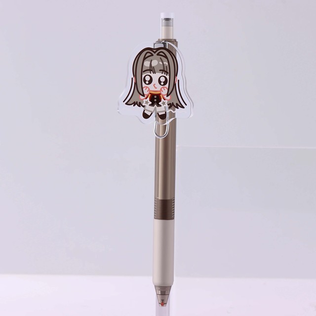 Cute Version Anime Character Acrylic Pen, Charm-Style Cartoon Pen, Fun Writing Tool for Study and Work