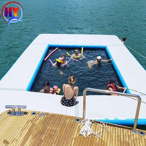 Medusa marina flotante portátil de punto de caída duradero, piscina, yate, ocio al aire libre, Mar flotante