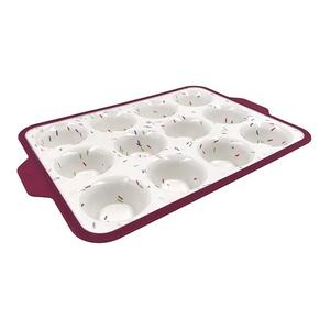 Moule à pâtisserie en silicone flexible de qualité alimentaire BFA pour gâteaux, cupcakes et muffins, vente en gros sur mesure - Product Image 1