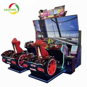 เครื่องเกมแข่งรถอาร์เคดจอคู่ Furious Speed DX สี่จอ แบบหยอดเหรียญ สำหรับ 2 ผู้เล่น - Product Image 6