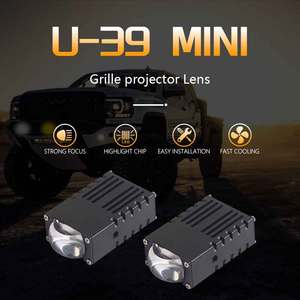 Đèn pha chiếu sáng ô tô Sanvi sản phẩm mới U39 Mini Grille Projector Lens, lắp đặt không mất mát, hệ thống chiếu sáng xe hơi - Product Image 3